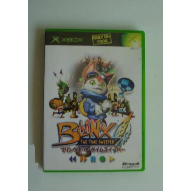 XBOX 霹靂酷炫貓Blinx 穿越時空 英日版 the time sweeper | 蝦皮購物