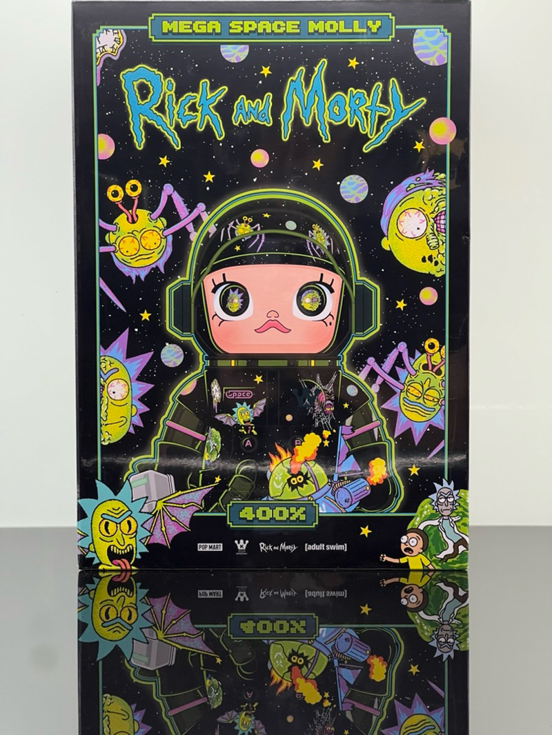 正版現貨MEGA SPACE MOLLY 1000% 瑞克和莫蒂Rick and Morty聯名海外