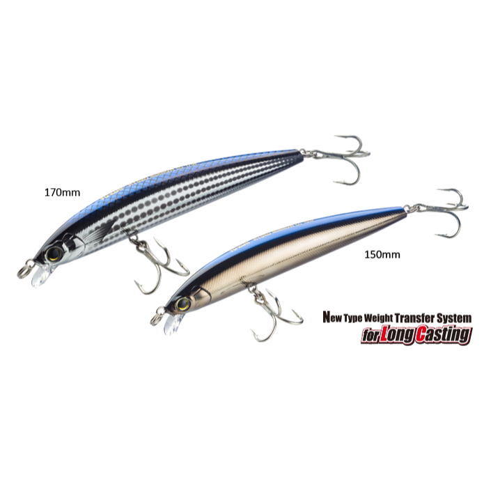 Leurre Flottant Yo Zuri Hydro Minnow Long Cast 150 Mm – Couleur R1322-PCL – Neuf