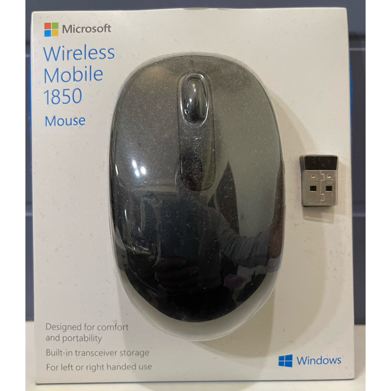【Microsoft微軟】Wireless Mobile 1850 Mouse 無線滑鼠 | 蝦皮購物