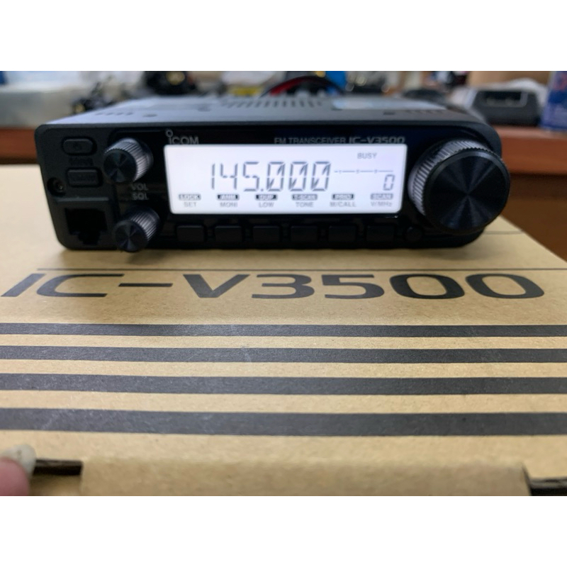 （007無線電）全新日製ICOM V3500無線電單頻VHF 65瓦車機 | 蝦皮購物