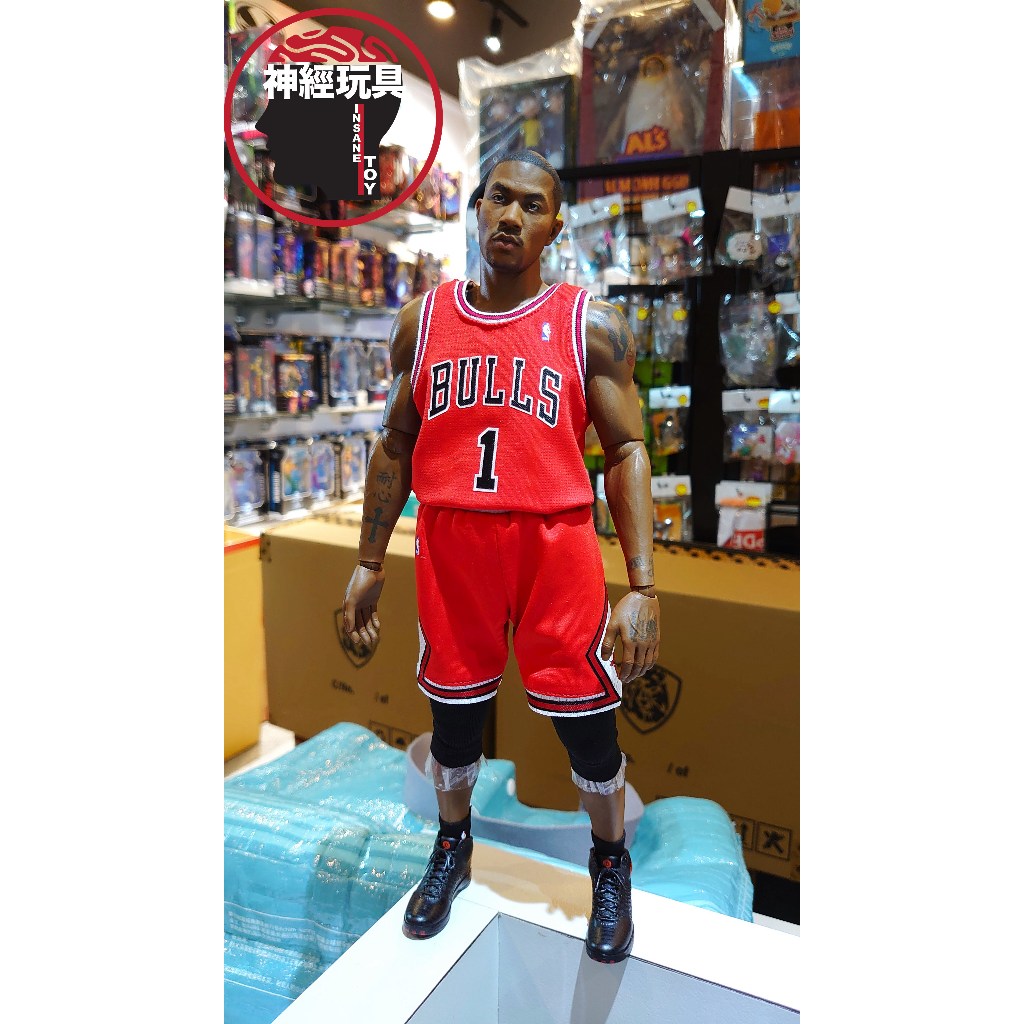 神經玩具】現貨ENTERBAY RM-1046 NBA Derrick Rose 羅斯公牛限量復刻
