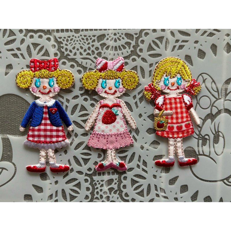 現貨- 日本 東京 代官山限定店 CURLY COLLECTION 刺繡貼布（小款） | 蝦皮購物