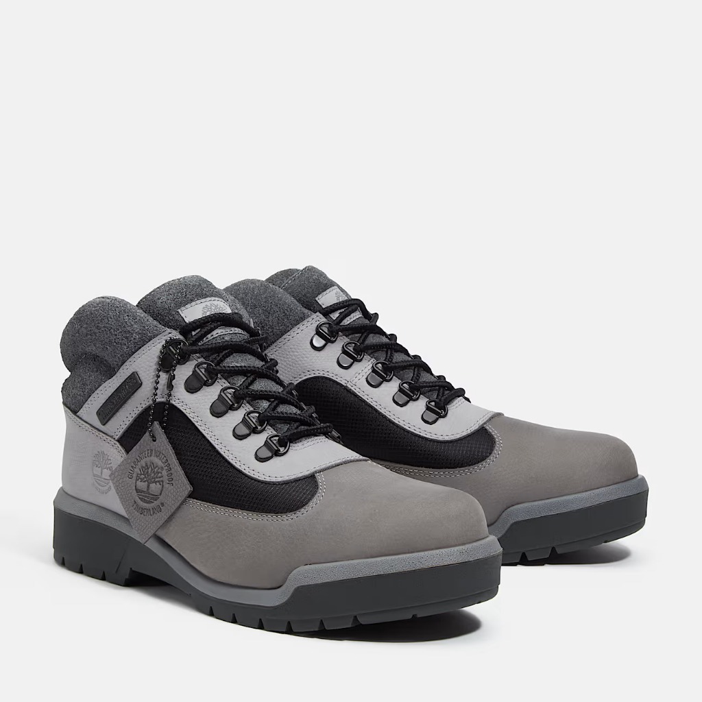 Timberland | 🔥熱門🔥(⭐2025春夏⭐)男款FIELD BOOT灰色防水中筒靴|A6DSWEL8 | 蝦皮購物