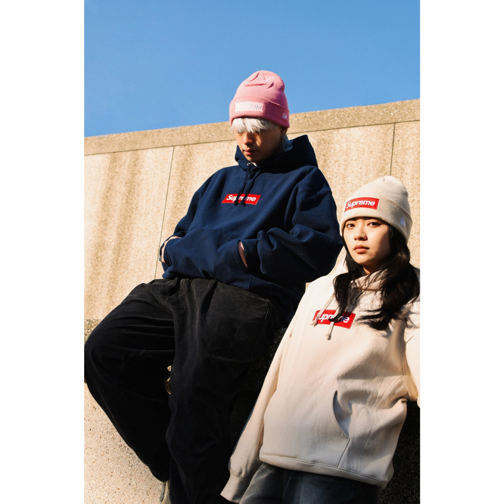 ☆ETW☆【台中店】Supreme 24FW New Era Box Logo Beanie 聯名毛
