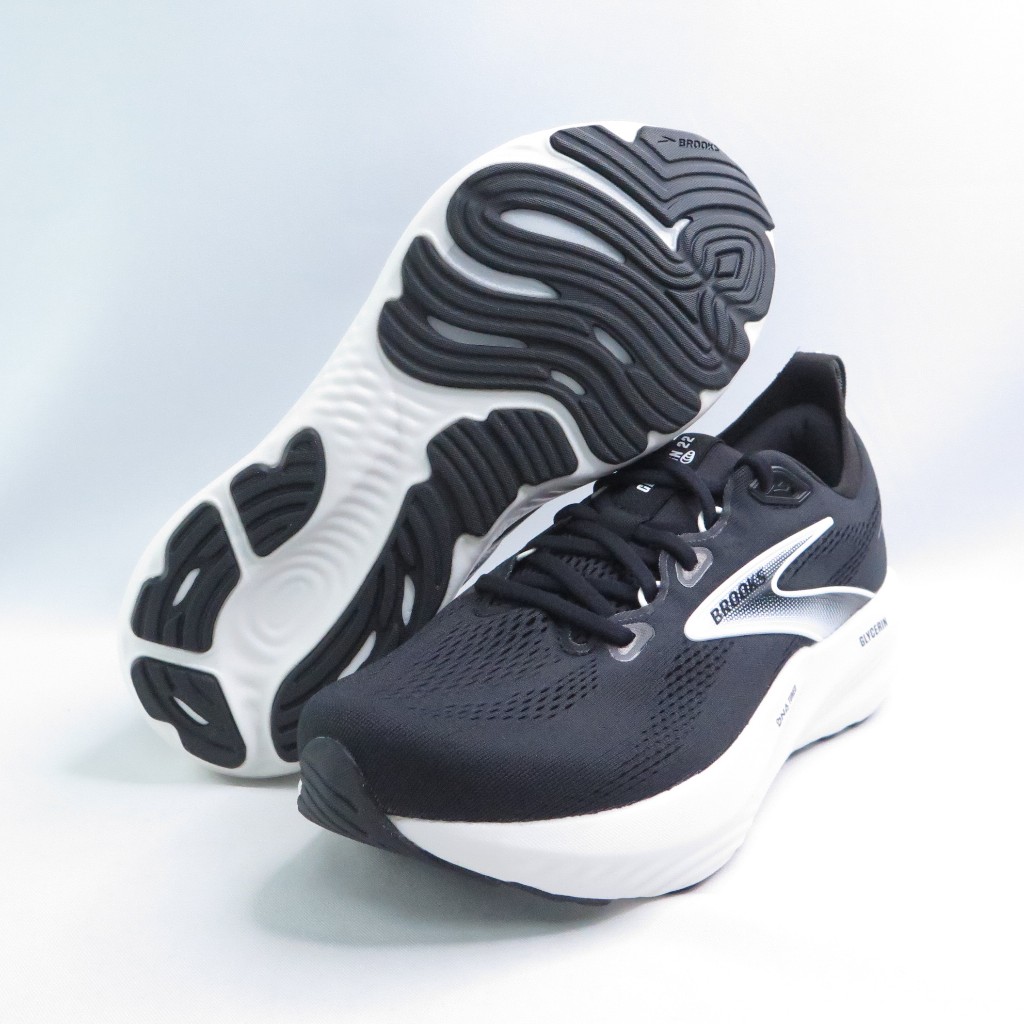 BROOKS 1104452E090 男慢跑鞋 Glycerin 22 甘油系列 2E楦 黑x白 | 蝦皮購物