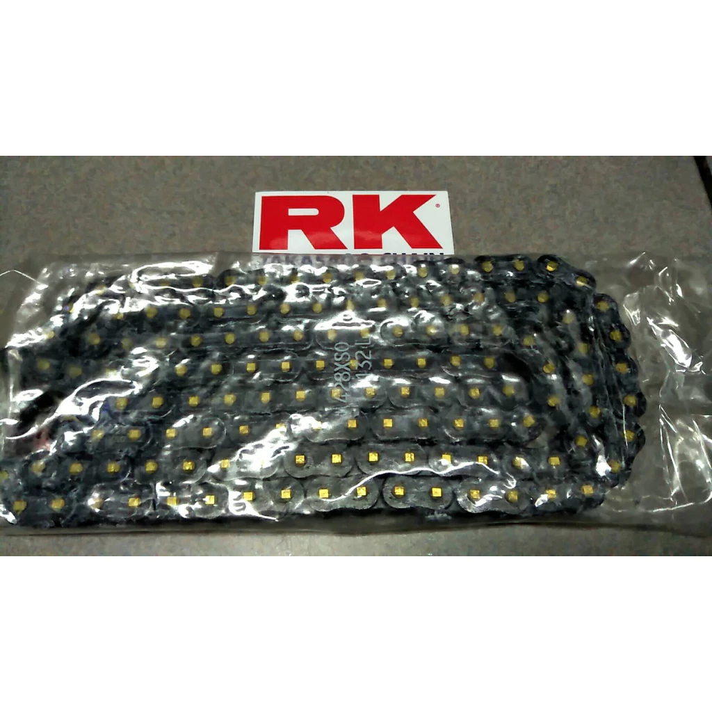RK 鏈條鍊條油封鏈條XSO XSO2 XRE 系列黃金黑金日本進口正貨428 520 525 530 | 蝦皮購物