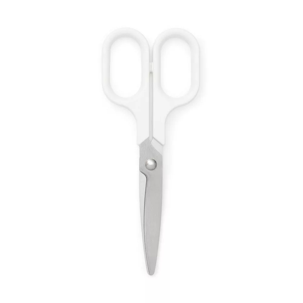 MUJI 無印良品 不易沾黏膠帶殘膠剪刀 全長約15.5cm | 蝦皮購物