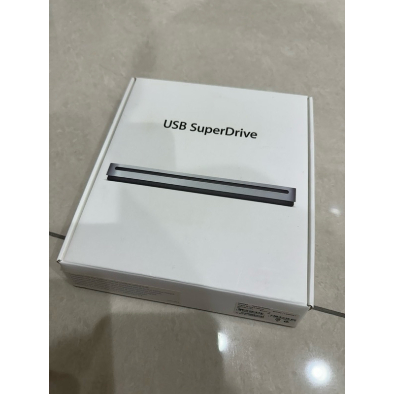 【原廠/蘋果/二手/絕版】Apple SuperDrive MacBook USB外接DVD 光碟機 DVD刻錄 吸入式 | 蝦皮購物