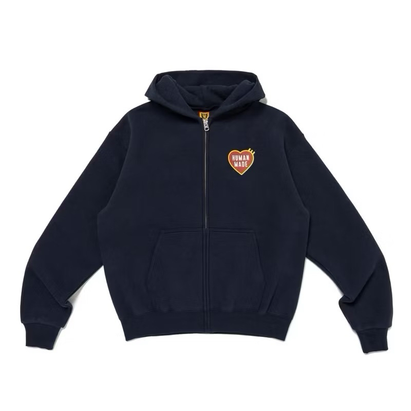 24AW HUMAN MADE CLASSIC ZIP-UP HOODIE 全新正品| 蝦皮購物