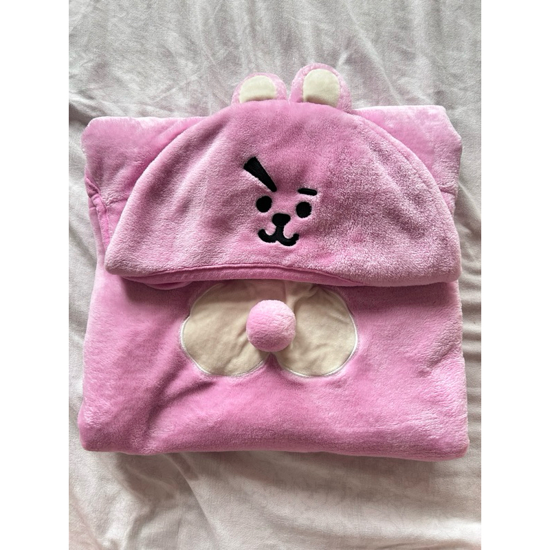 BTS BT21 Cooky毛毯 官方購入 已絕版 田柾國 | 蝦皮購物