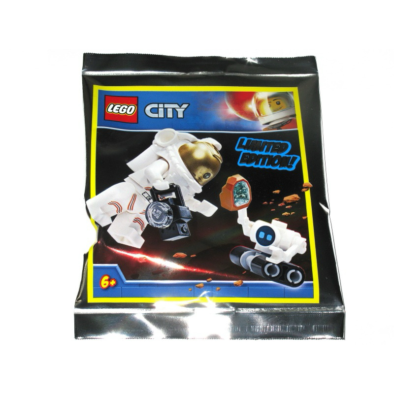 樂高LEGO 951908 城市 太空探索 太空人 Polybag 小包 人偶包 | 蝦皮購物