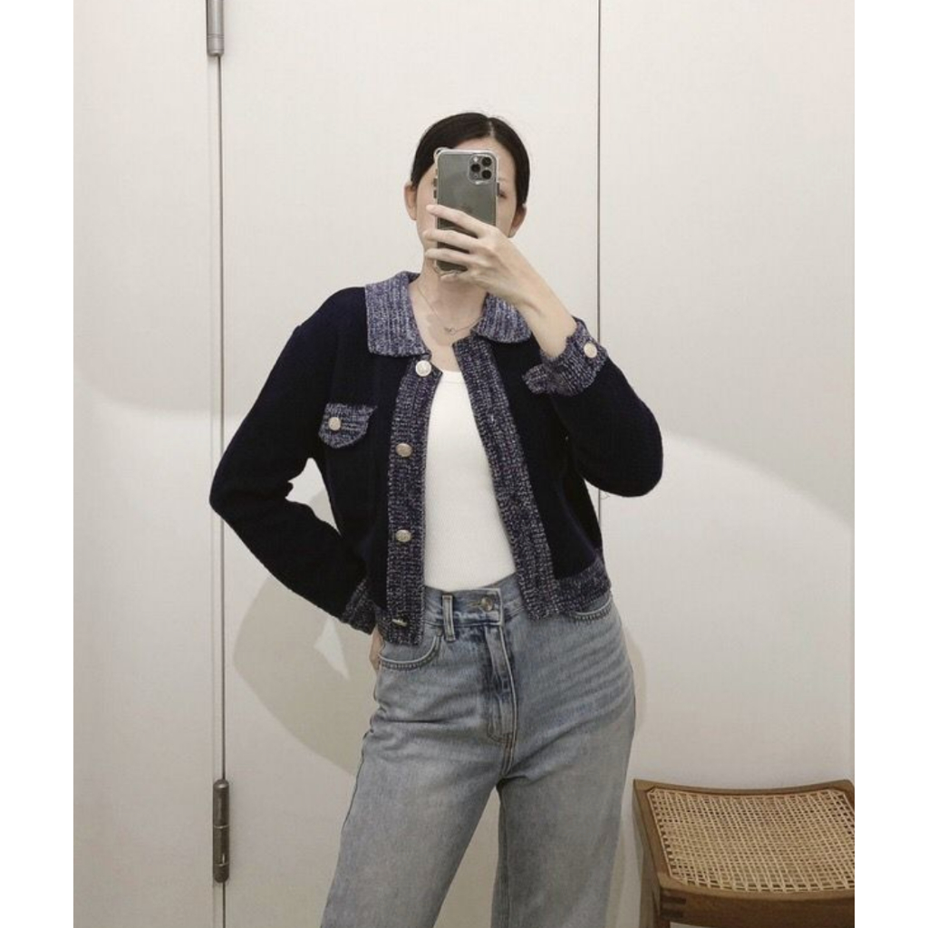[SALE] 拼接混色TOP | E21301