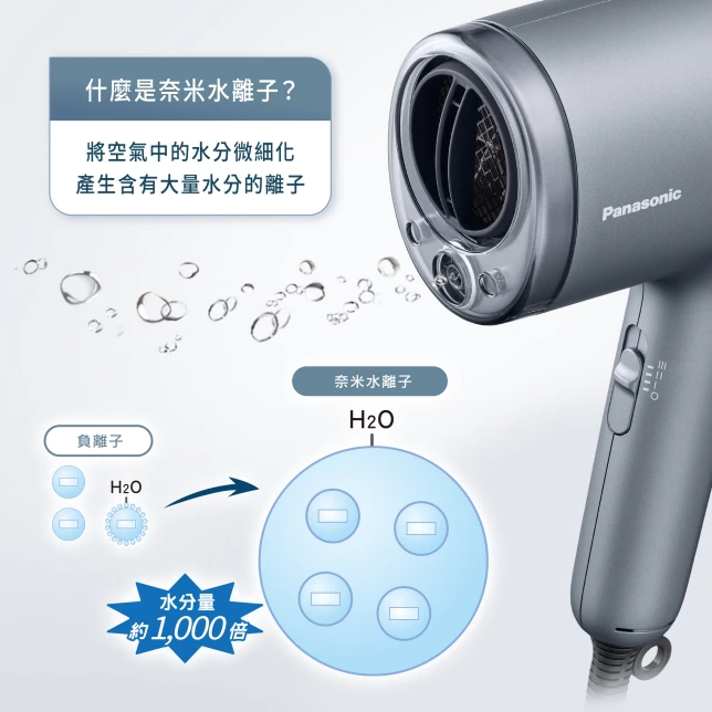 秀髮與肌膚的奢華水潤 SPA!Panasonic 國際牌 EH-NA9N 奈米水離子吹風機深度解析