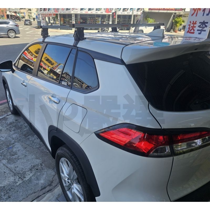 {小P嚴選）豐田Corolla CROSS Cross CC鋁合金車頂架ARTC固定式認證 可變更行照 {免運費} | 蝦皮購物
