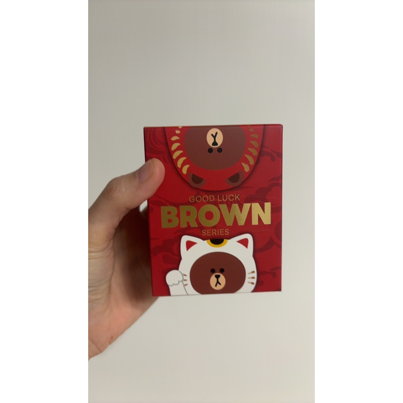 LINE FRIENDS福部屋 招福BROWN盲盒 #熊大 #變裝 #公仔 #達摩 #招財貓 | 蝦皮購物