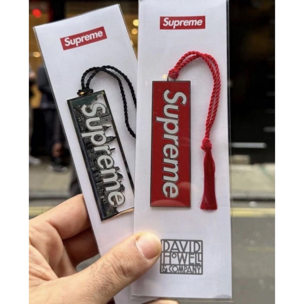 紐約范特西】預購SUPREME FW24 David Howell & Co. Metal Bookmark