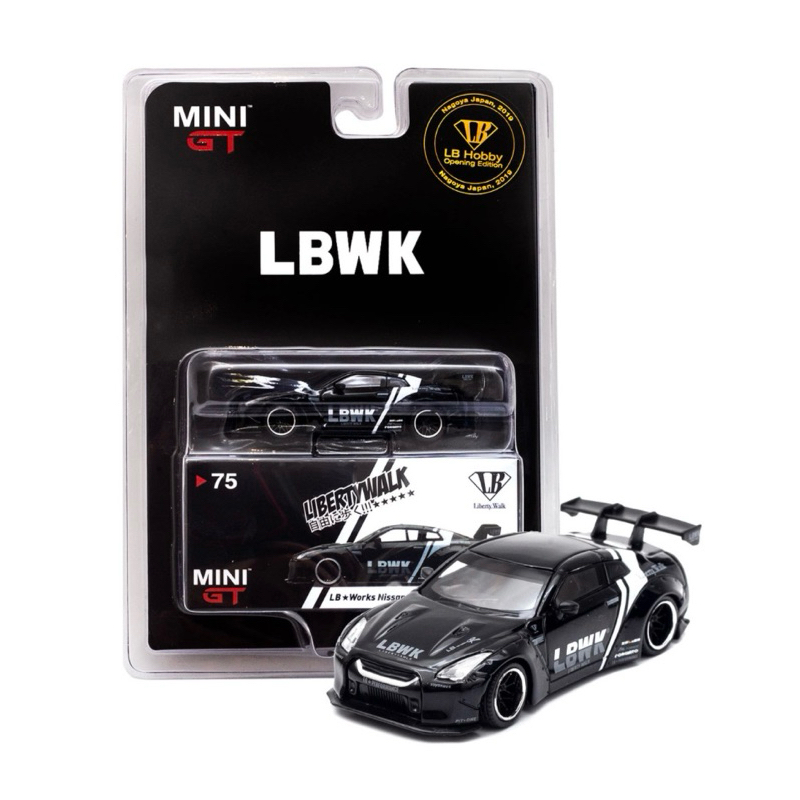 【K車庫】 MINI GT 75 LB★WORKS Nissan GT-R R35 日本名古屋限定 拆檢美品 | 蝦皮購物
