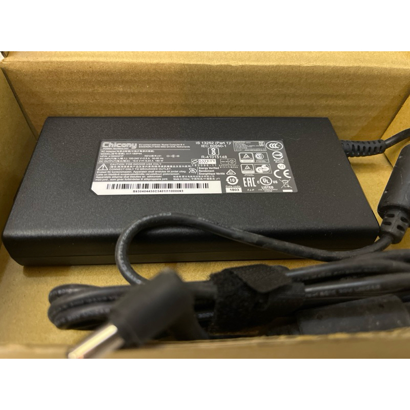 未使用 Chicony 群光 變壓器 19.5V 9.23A 180W A17-180P4A] GF75 GP75 | 蝦皮購物