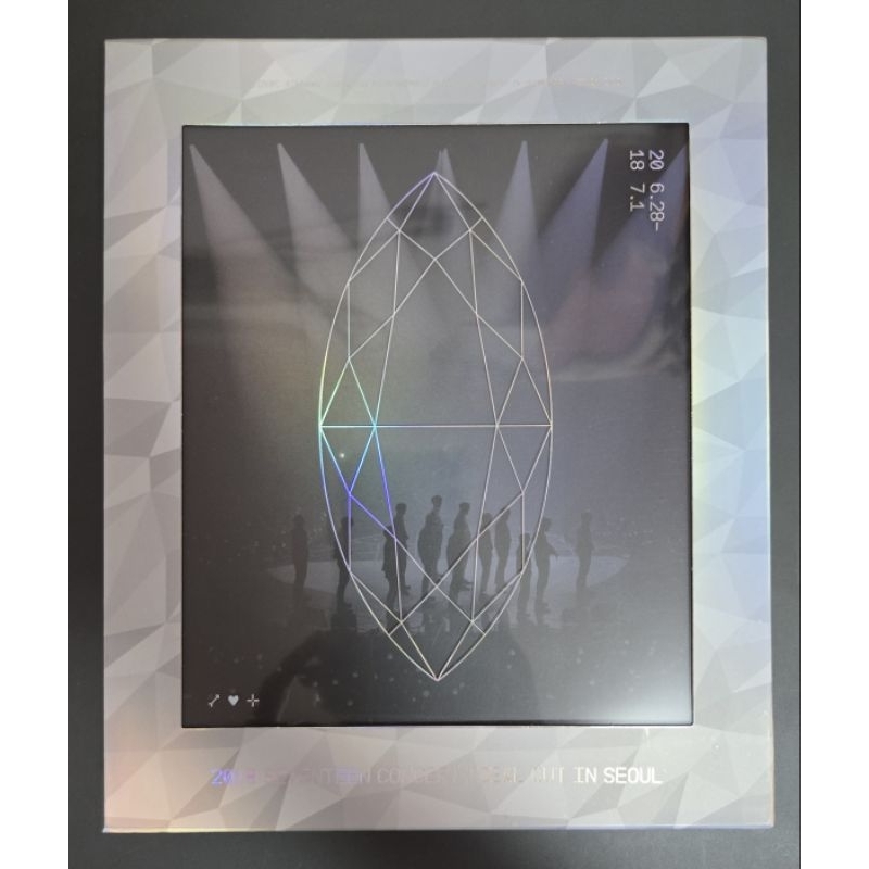 SEVENTEEN 2016 LIKE SEVENTEEN SHINING DIAMOND CONCERT DVD
