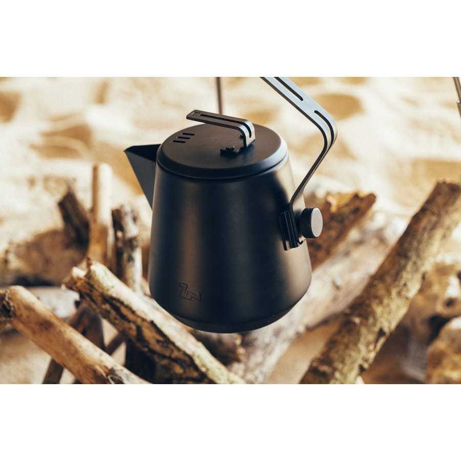 ZANE ARTS WUZ KETTLE 黑化露營茶壺水壺咖啡壺手沖壺燒水壺可懸吊日本