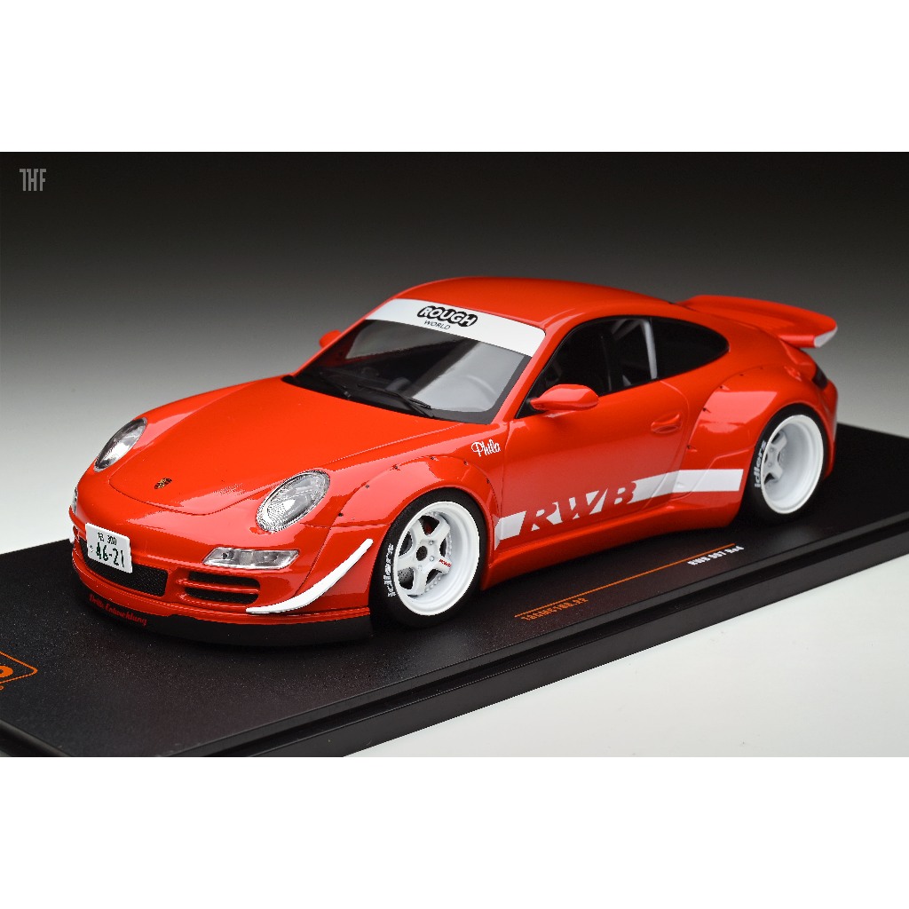特價 Porsche RWB 997 Red 1/18 IXO | 蝦皮購物
