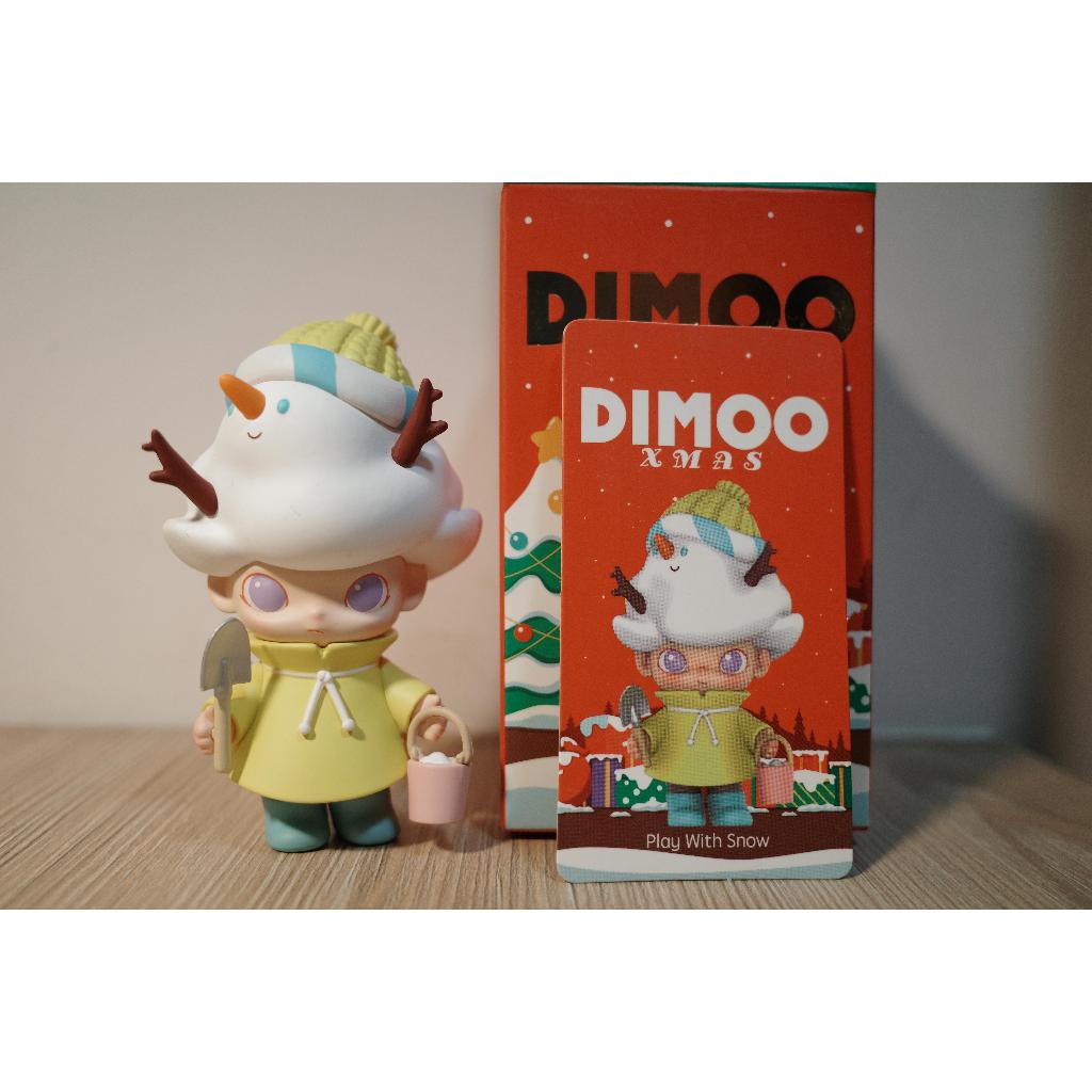 POPMART泡泡瑪特 DIMOO 2019聖誕系列 玩雪的DIMOO | 蝦皮購物