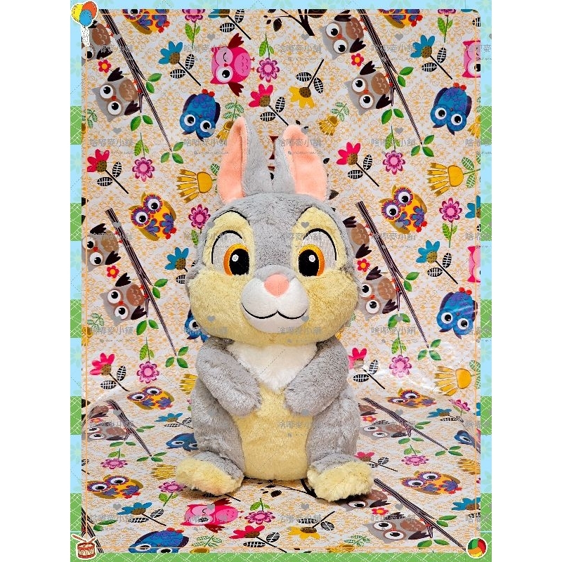 迪士尼 小鹿斑比 Thumper 桑普兔Q版微笑站姿娃娃 日本正版景品 生日禮物 交換禮物 X0206 | 蝦皮購物