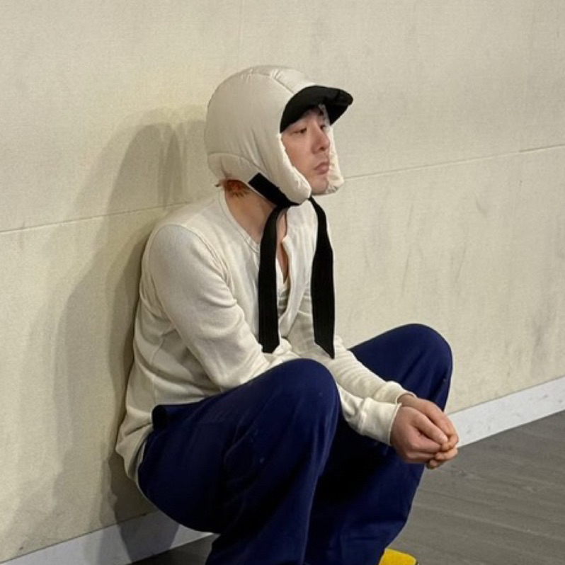 GD同款🇰🇷 ALLINCOMPLETE 熊貓帽Panda Padding Balaclava 保暖