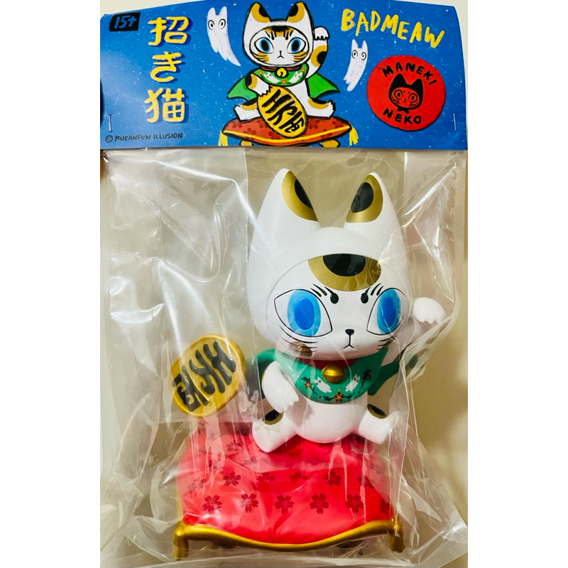 Badmeaw Maneki Neko 蝙蝠貓招財貓ver. unbox x Badmeaw | 蝦皮購物