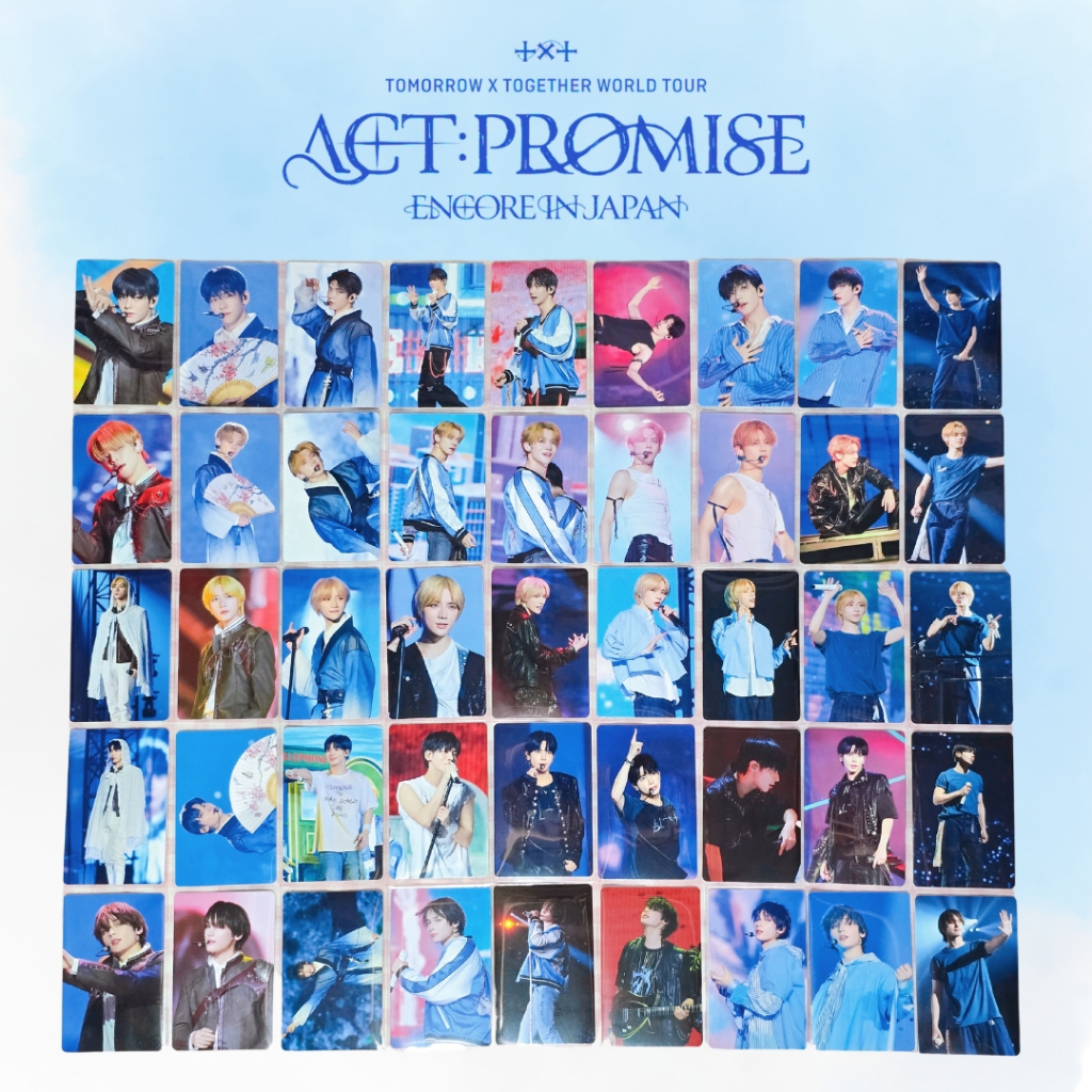 現貨-2/19更新🧸TXT [ACT : PROMISE JAPAN ENCORE] LIVE PHOTO CARD