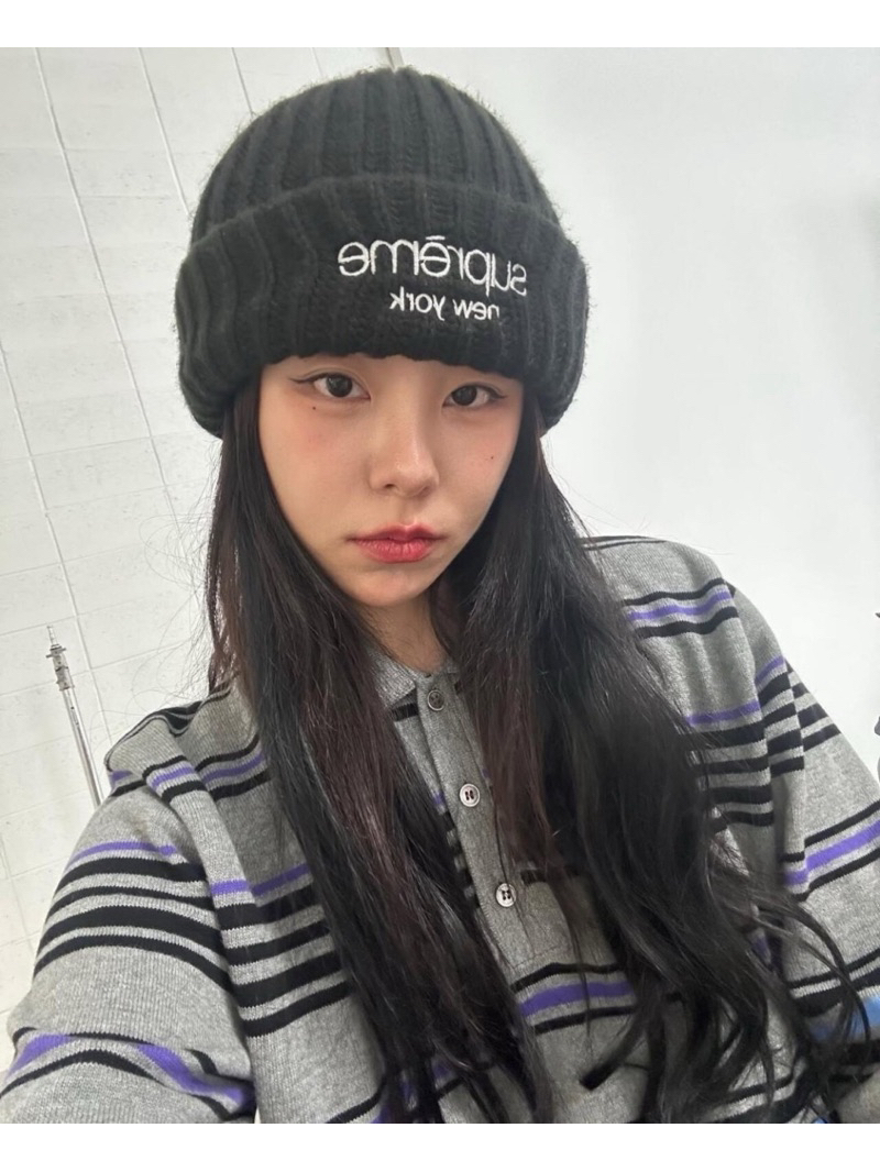 Supreme Classic Logo Chunky Ribbed Beanie | 蝦皮購物