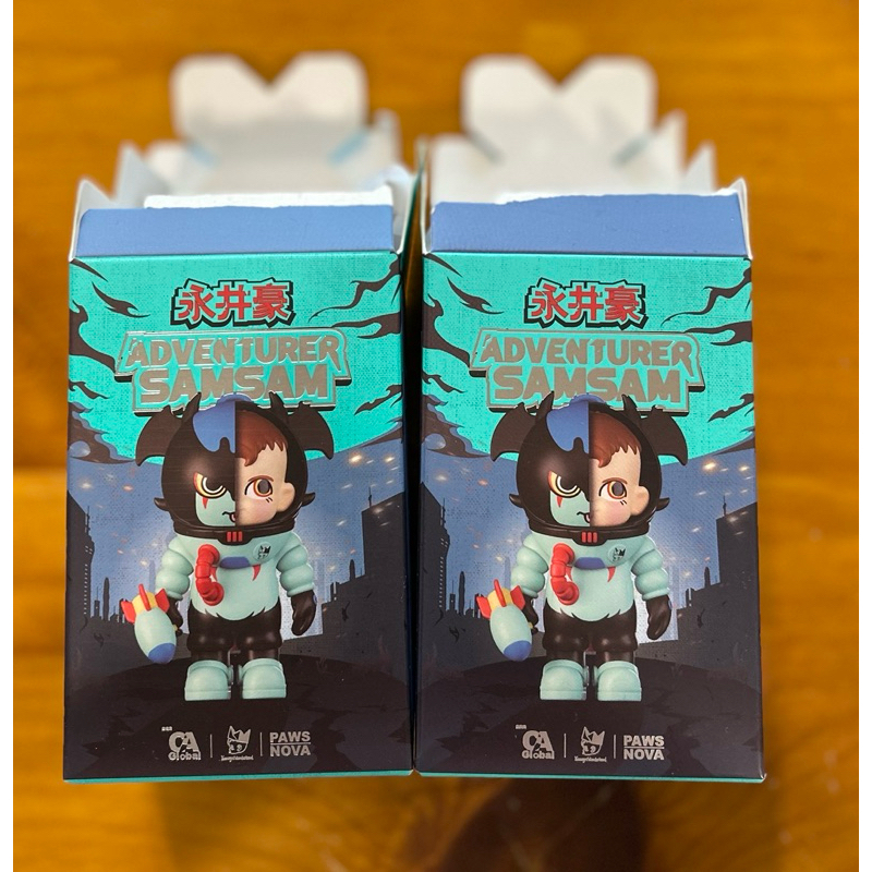 正版paws nova 全新拆盒，未拆袋SamSam X 永井豪盲盒阿強跟大魔神合售