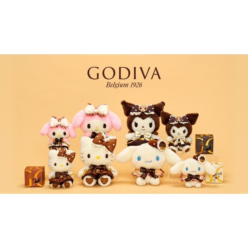[現貨]Sanrio X GODIVA 2025巧克力禮盒 情人節首選 hello kitty 美樂蒂 大耳狗 酷洛米 | 蝦皮購物
