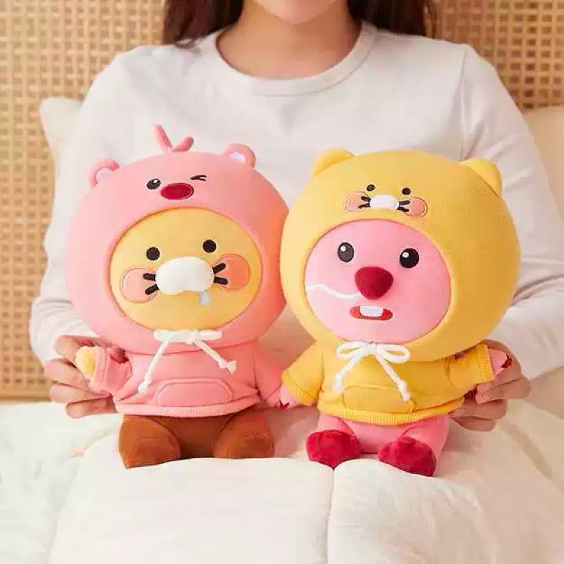 現貨 韓國 Kakao friends Loopy 春植 露比 玩偶 娃娃 春植露比聯名 | 蝦皮購物