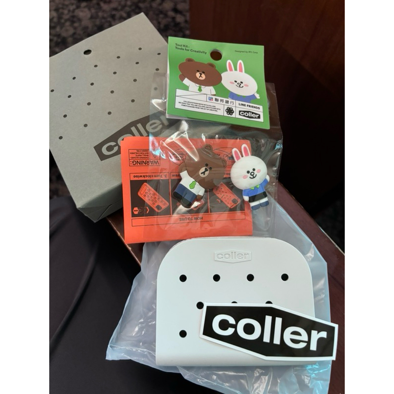 [僅拆封拍照]Coller零錢包組 聯名line friend X Coller | 蝦皮購物