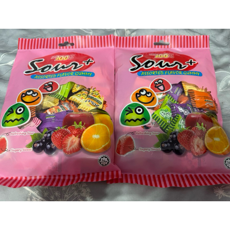 馬來西亞 SOUR+一百份酸Q軟糖 180公克 | 蝦皮購物