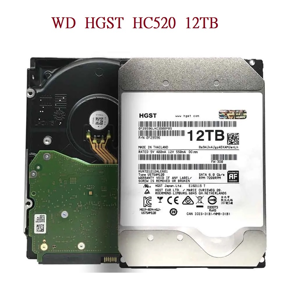 12tb Hard Drive Seagate Exos X12 12TB SATA 6Gb/s 256MB Cache