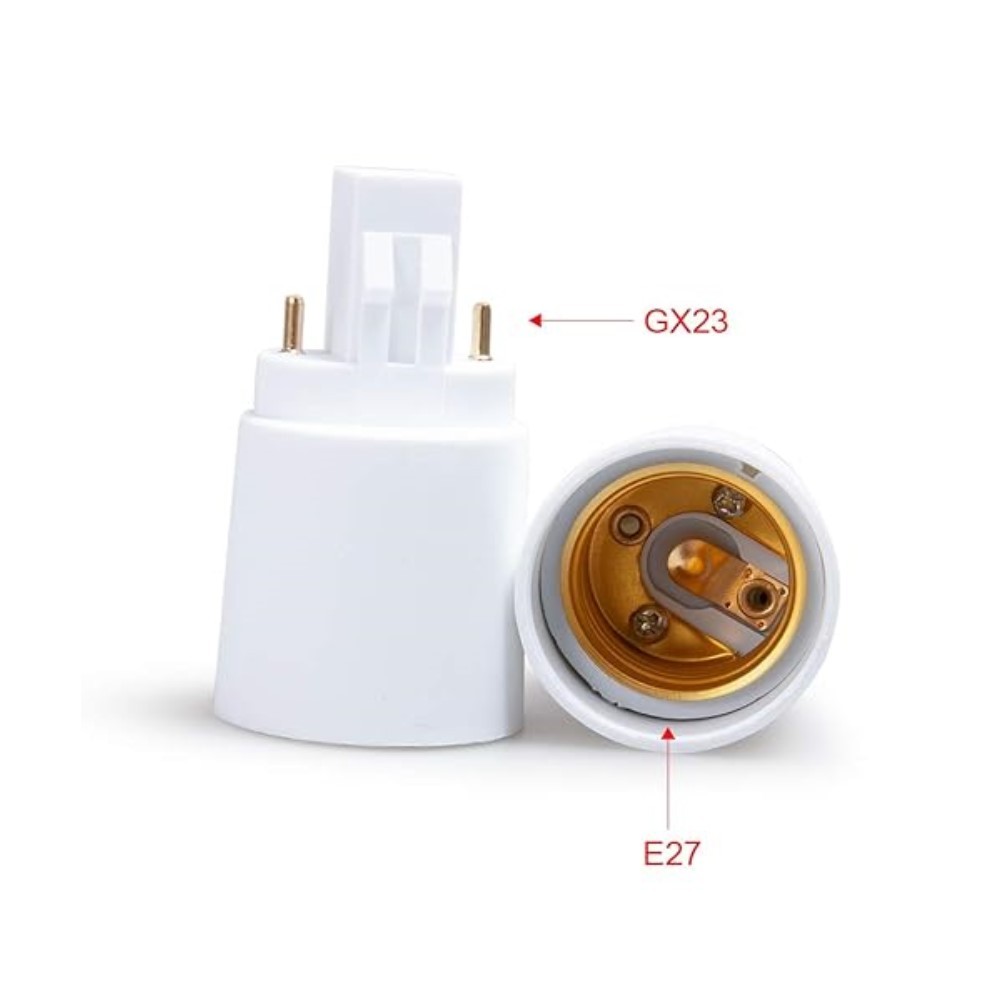 【免運&隔日到貨】現貨 供應G23 GX23 轉E27 轉換燈頭燈座 轉接頭 轉接座 附發票 | 蝦皮購物