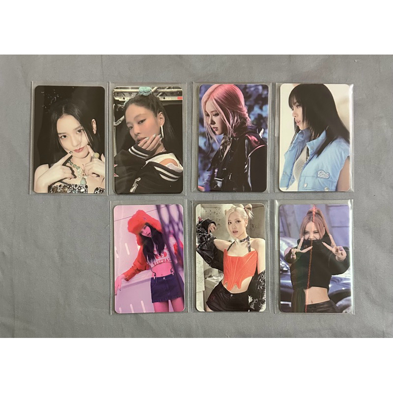 現貨 Blackpink born pink 演唱會 展位卡 小卡 官方 jisoo jennie rose lisa | 蝦皮購物