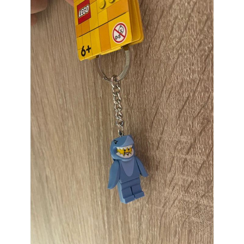 日本帶回 樂高 LEGO 鯊魚人 鯊魚人偶裝 樂高鑰匙圈｜853666 | 蝦皮購物