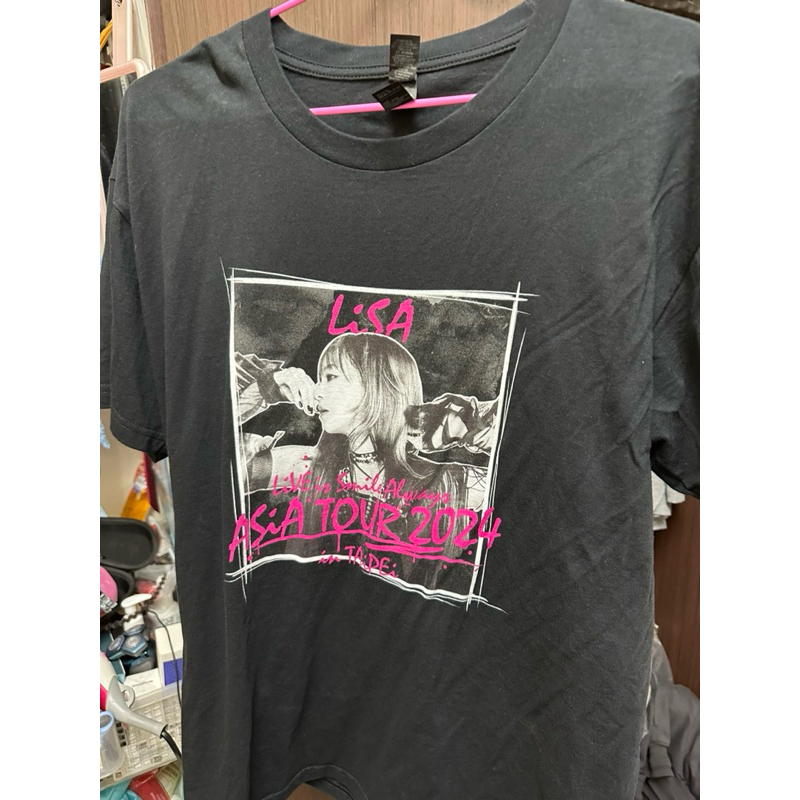 日本搖滾精靈 LiSA 織部里沙 台灣場演唱會T XL | 蝦皮購物