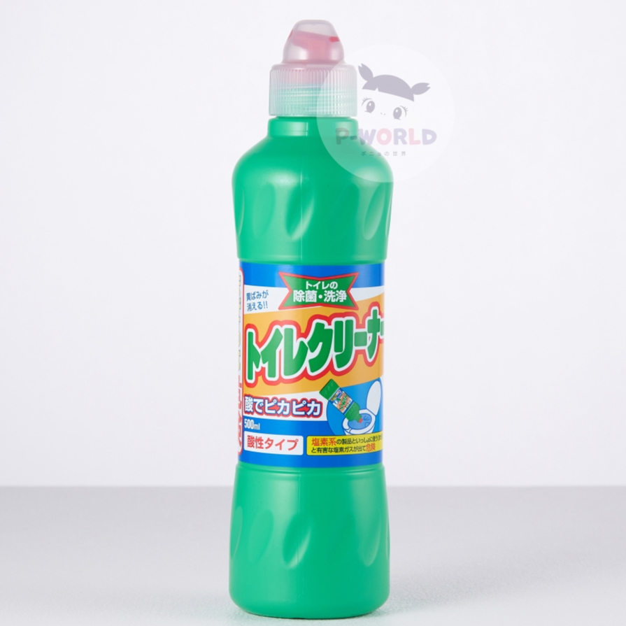 【P-WORLD】日本MITSUEI酸性馬桶清潔劑500ml除垢除箘酸性重垢專用馬桶清潔劑日本原裝進口 | 蝦皮購物