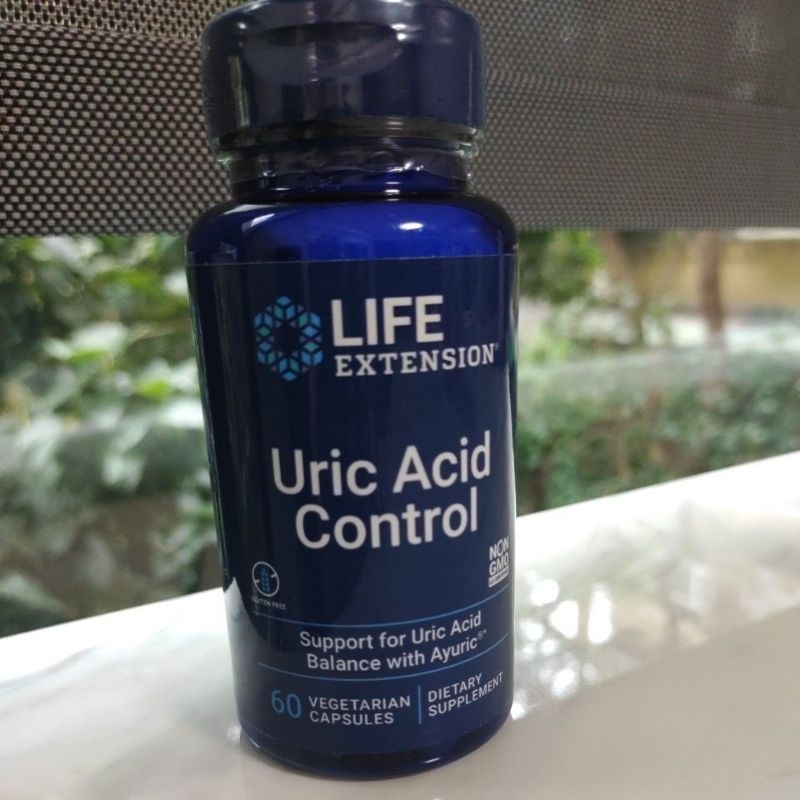 Life Extension 草本尿酸控制 尿酸調節素食膠囊，60 粒裝 Uric Acid Control | 蝦皮購物