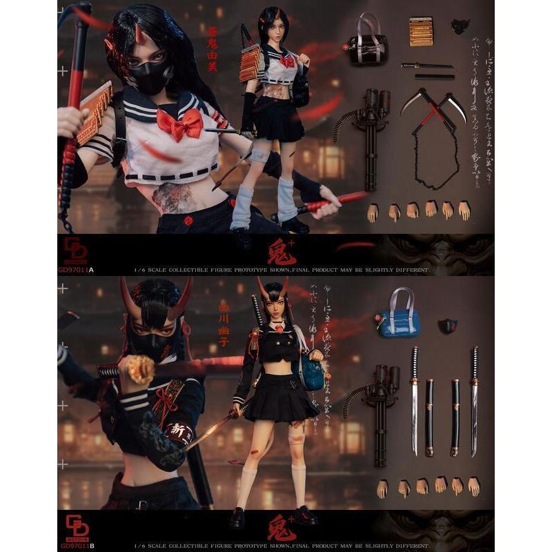 杯麵宅品】25年第一季預購GDTOYS 鬼姬第二彈蒼鬼由美GD97011A & 由川