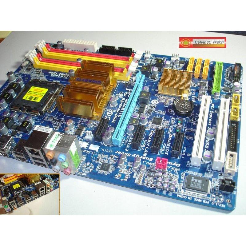 技嘉 GA-EP45-DS3L 775腳位 Intel P45晶片組 6組SATA 4組DDR2 動態節能器 全固態電容 | 蝦皮購物