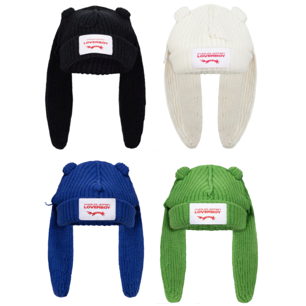 日本直購]🇯🇵 Charles Jeffrey Loverboy CHUNKY RABBIT BEANIE 毛帽四