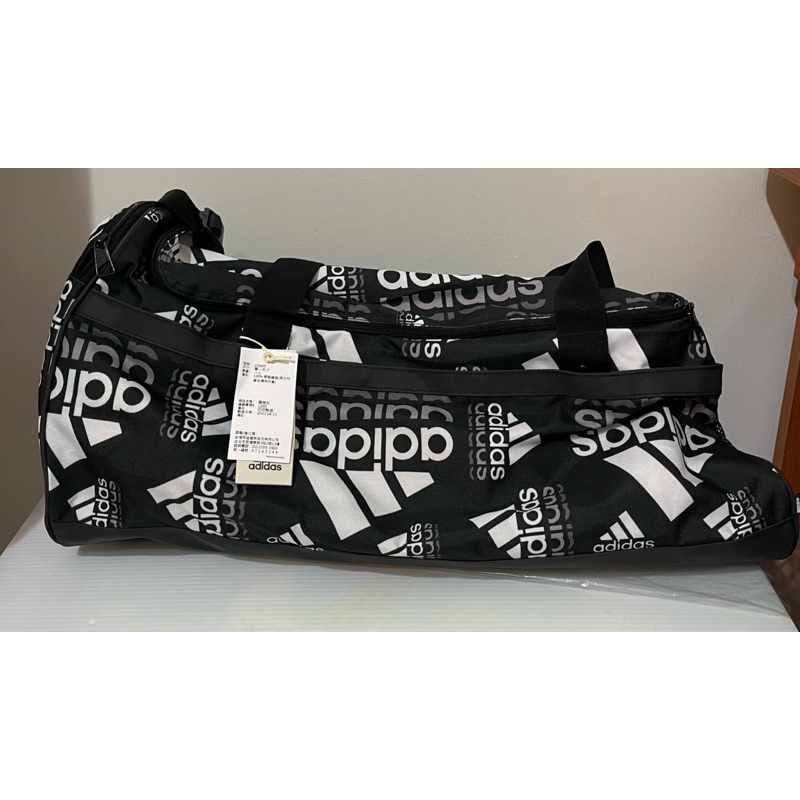 全新現貨 ADIDAS 愛迪達 旅行袋 行李袋 黑色（IJ5645） | 蝦皮購物