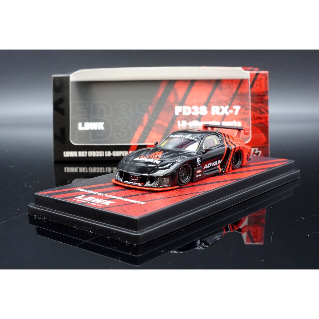 【MASH】現貨特價 INNO 1/64 LBWK MAZDA RX7 (FD3S) LB-SUPER ADVAN | 蝦皮購物