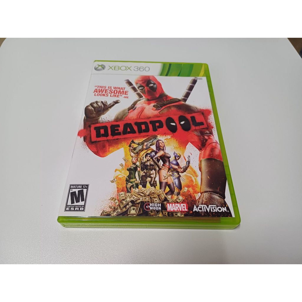 XBOX 360 遊戲片 deadpool 死侍 (非死特) 二手中古片 | 蝦皮購物